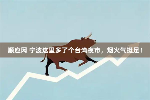 顺应网 宁波这里多了个台湾夜市，烟火气挺足！
