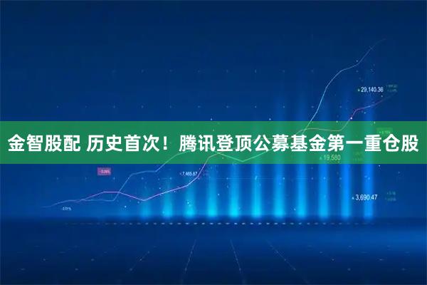 金智股配 历史首次！腾讯登顶公募基金第一重仓股