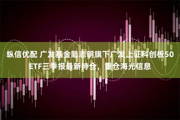 纵信优配 广发基金陆志明旗下广发上证科创板50ETF三季报最新持仓，重仓海光信息